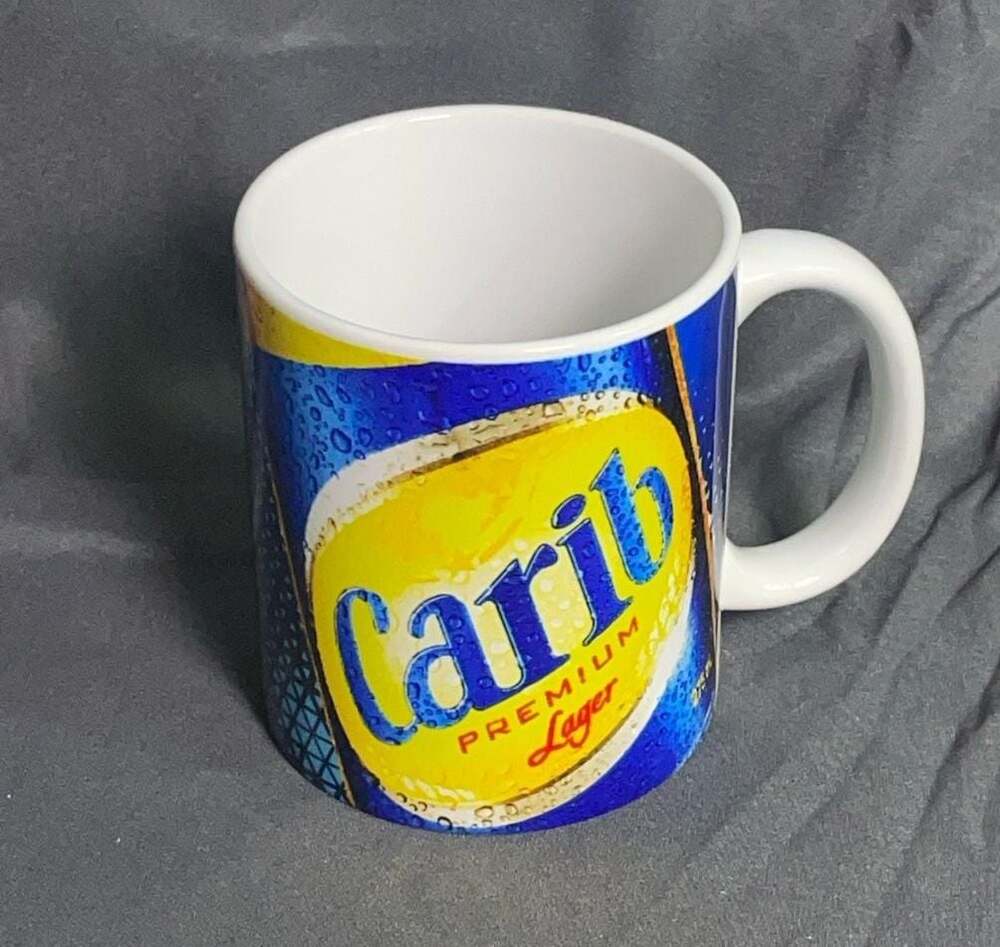 Carib Premium Caribbean Lager Beer Ceramic Coffee Mug
